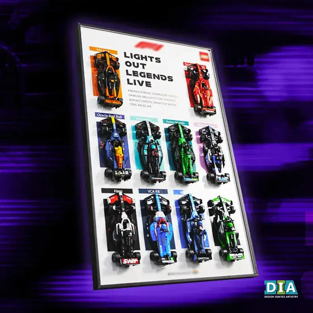 Speed Champions 2026 Frame – Car Model Included