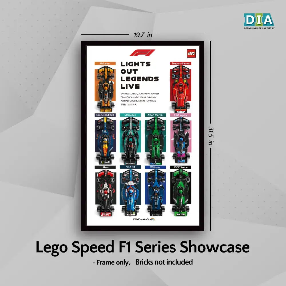 Speed Champions 2026 Frame – Car Model Included