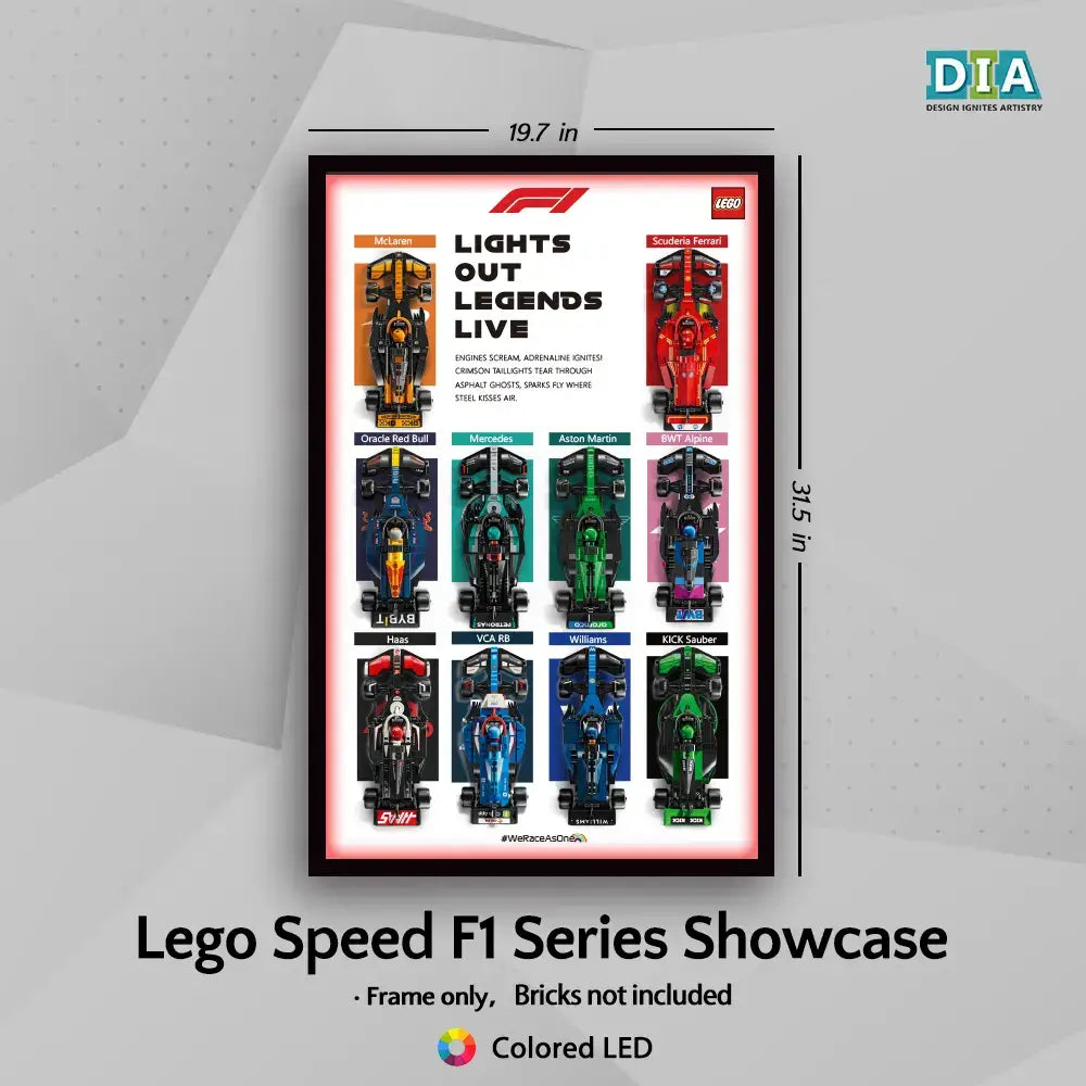 Speed Champions 2026 Frame – Car Model Included