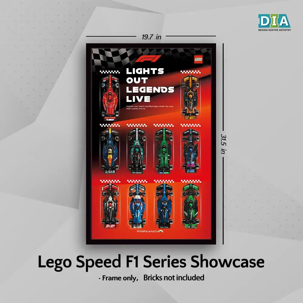 Speed Champions 2026 Frame – Car Model Included